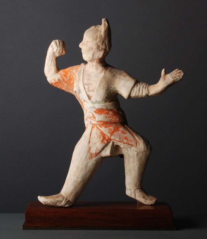 Pottery Figure of a Male Dancer - Tang Dynasty